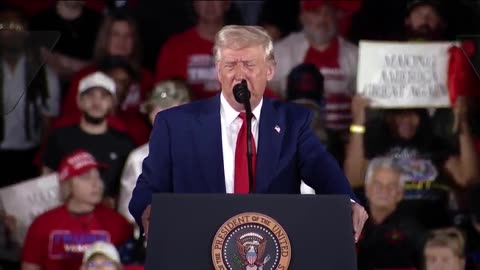 President Trump holds rally celebrating 100 days in office