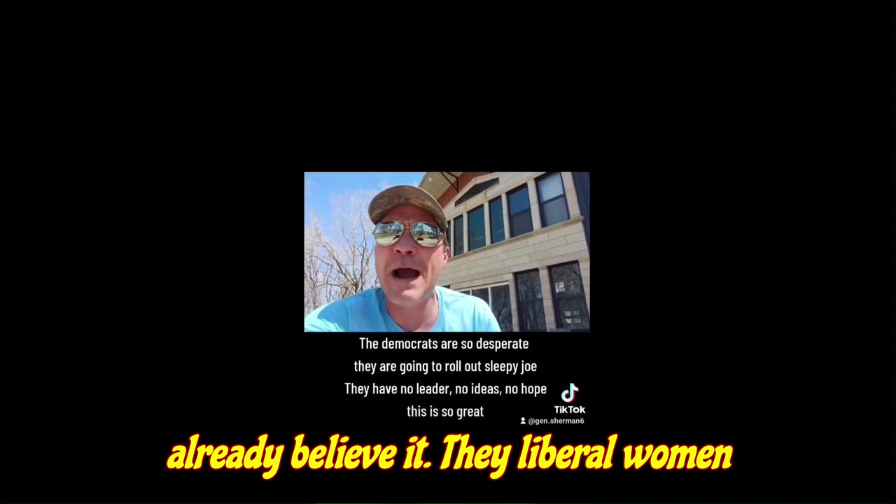 The Poor Lefty's Going So Crazy Rolling Biden Out Again, I Love It! .......