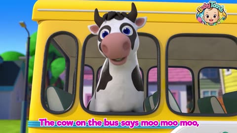 The Wheels on the Bus go round round song for kids | Make for Kids rhymes