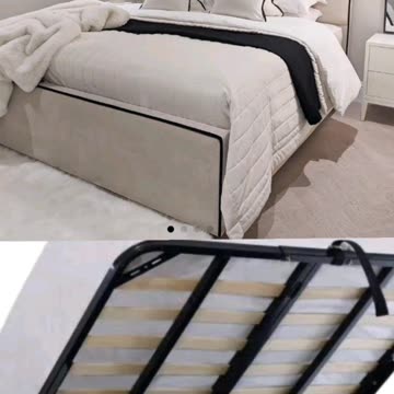 Designer Aura Bed—Luxurious 60-Inch Headboard & Expert Craftsmanship for Ultimate Comfort & Style