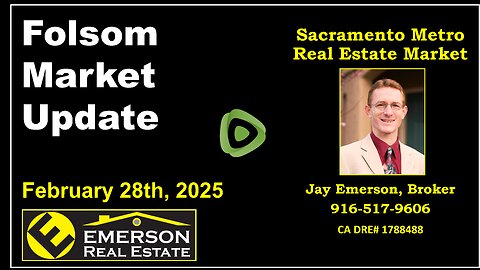 Folsom 95630 Real Estate Market Update