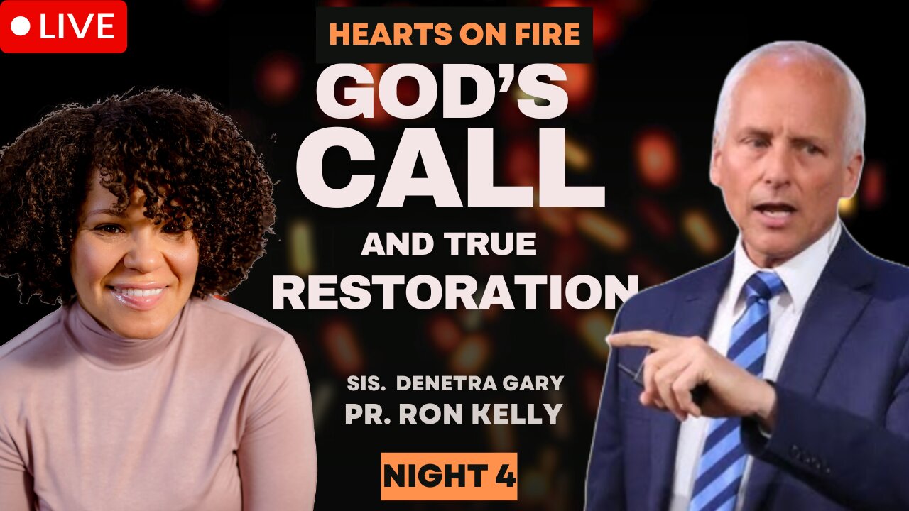God’s Call to Restoration & the Sanctuary” Featuring: Gary Denetra & Pr. Ron Kelly