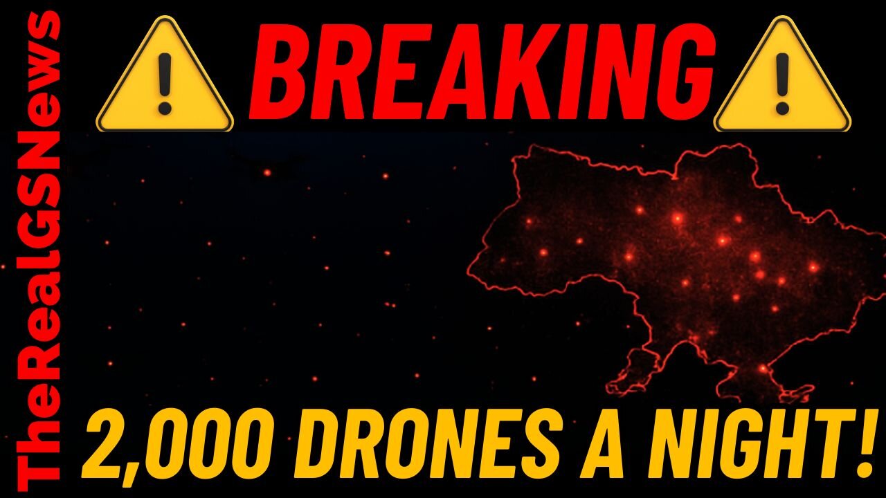 🚨 BREAKING: Ukraine to Face 2,000 Russian Drones Per Night — General Warns