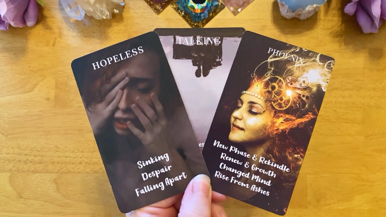 INCOMING COMMUNICATION! THEY ARE GOING THROUGH A DARK NIGHT OF THE SOUL! 😰 (COLLECTIVE LOVE READING)