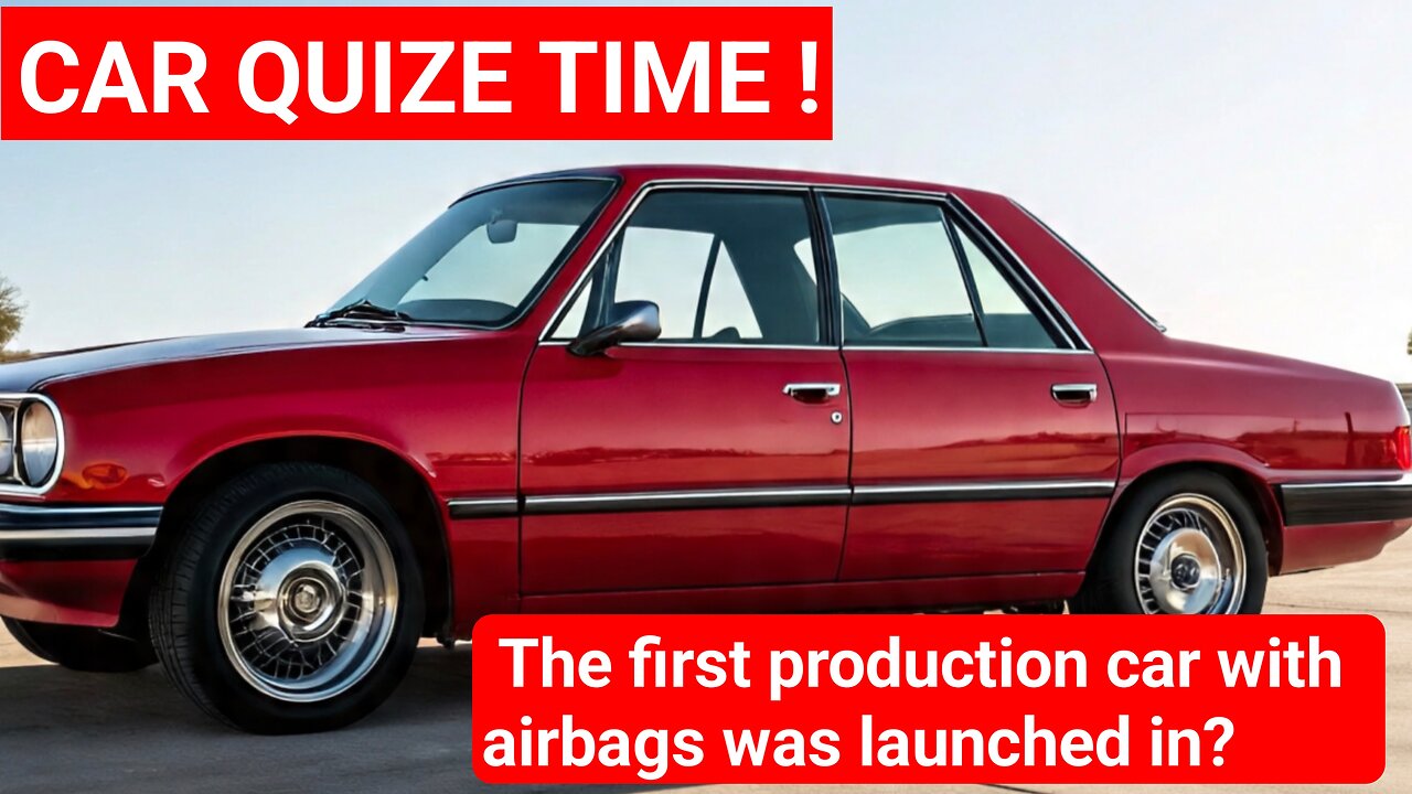 Which Car First Had Airbags? 🚗 #CarFacts