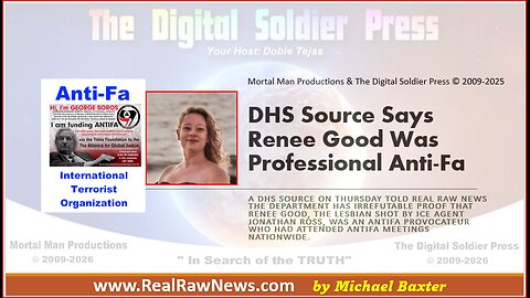 DHS Source Says Renee Good Was Professional Anti-Fa