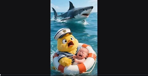 Baby Falls from Boat... But a Tiny Chick Becomes the Hero!"