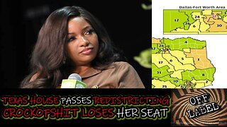Texas House PASSES Redistricting Maps CUTTING Jasmine Crockofshit Out Of Congress