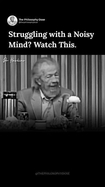 Struggling With A Noisy Mind? Old Words Of Wisdom To Help