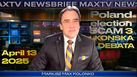 Max Kolonko - japdle ale obciach - Konska debata - Fistfights in Poland Illegal Election 25- MaxTV