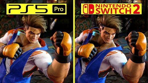Street Fighter 6 PS5 Pro vs Nintendo Switch 2 Graphics Comparison