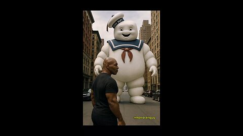 Mike Tyson Fights Marshmallow Man