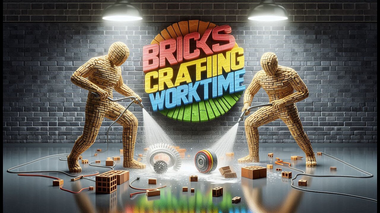Bricks Crafting Work Time