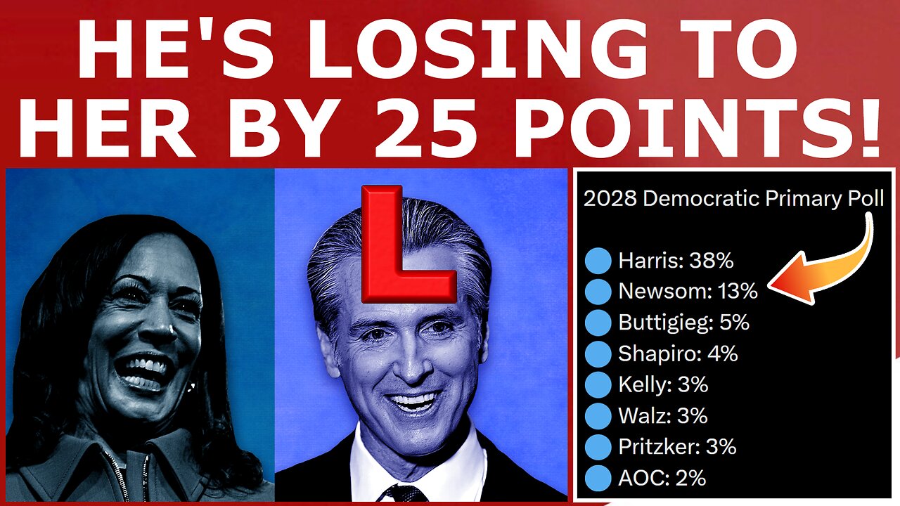 Gavin Newsom's 2028 Ambitions Are IMPLODING!