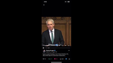 Danny Kruger : UK Parliament: christianity