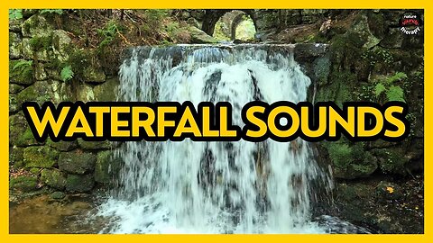WATERFALL SOUNDS FOR SLEEP & RELAXATION | NATURAL WATER AMBIENCE