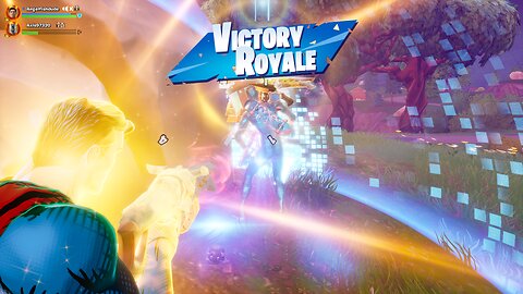 BubbaSZN and a12cat34dog getting a Battle Royal - ish in Fortnite