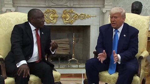 Trump Confronts SA President: Why Aren't You Arresting Those Calling For Killings?