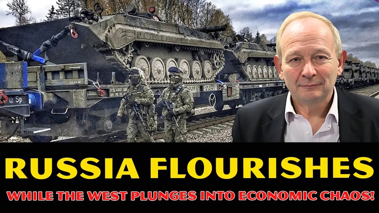 Alastair Crooke’s Shocking Report: Russia Thrives as the West Spirals Into Economic Collapse
