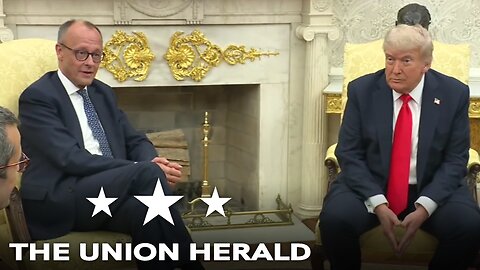 President Trump Meets with German Chancellor Merz