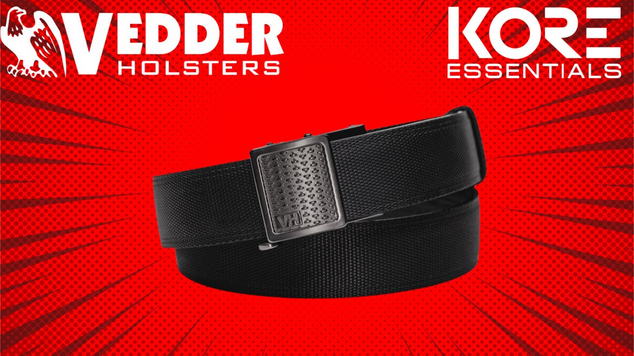 Kore Essentials Belts Now at Vedder Holsters! 🔥