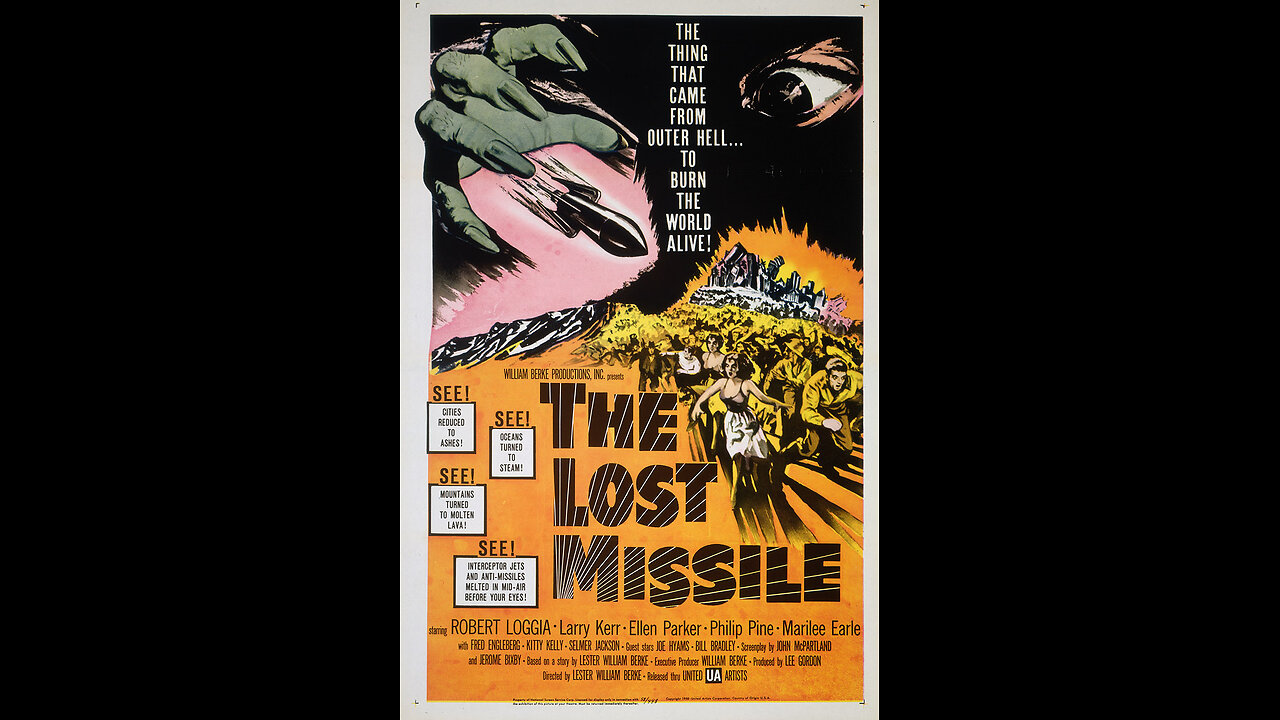 The Lost Missile (1956) | Directed by William Berke