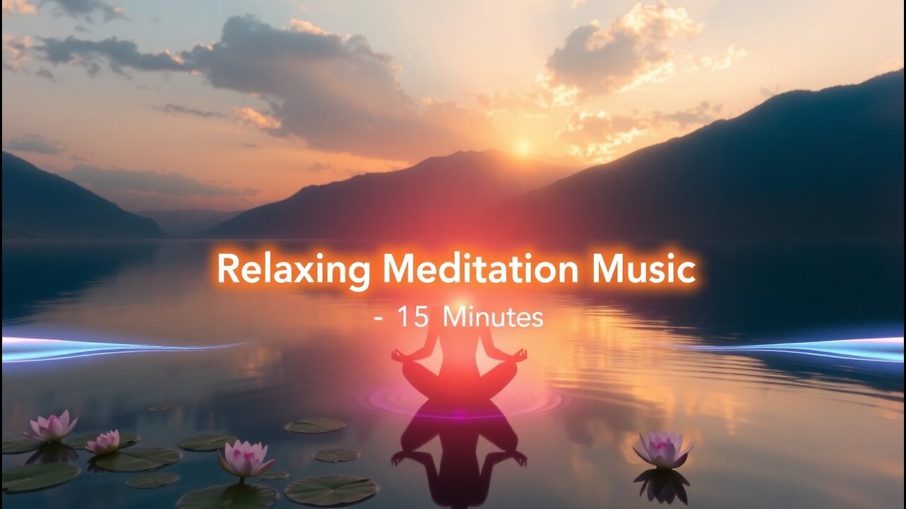 Relaxing Music • 15 Minutes Meditation Music 🧘♂️✨ Balance Chakra | Stress Relief & Calm Mind 🌿💤