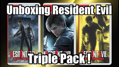 Unboxing RE Triple Pack for the Switch!