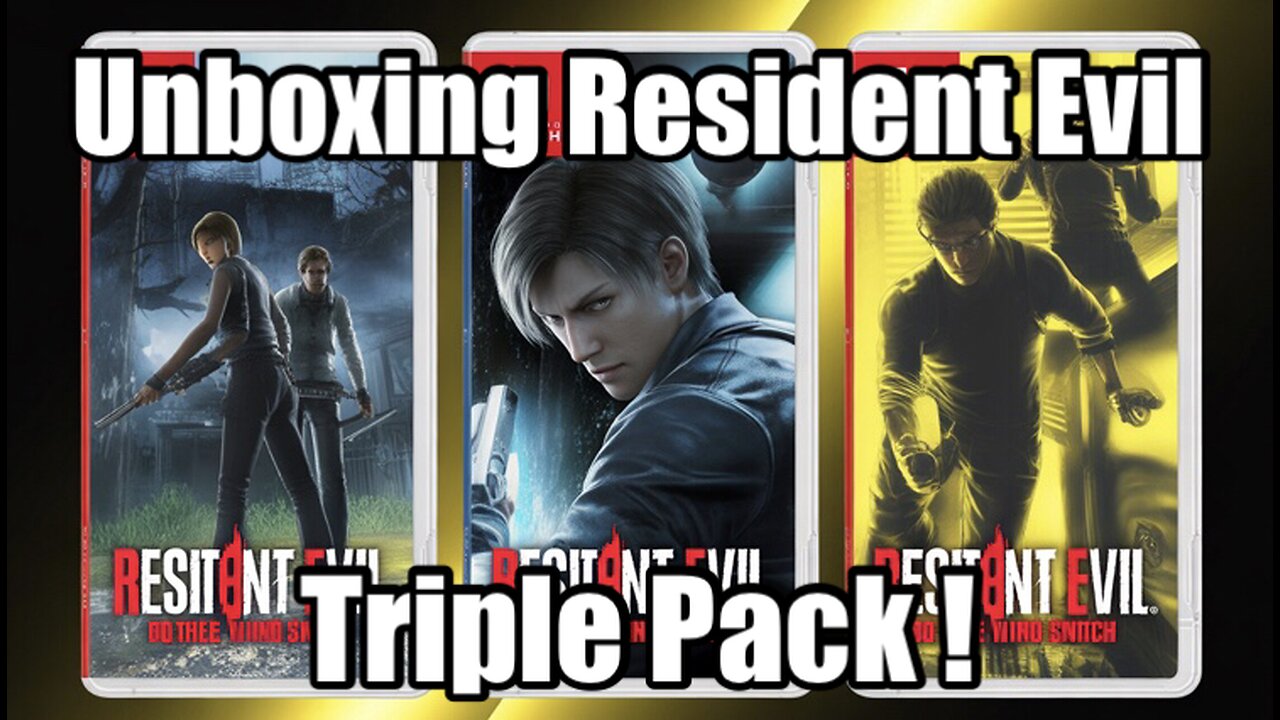Unboxing RE Triple Pack for the Switch!