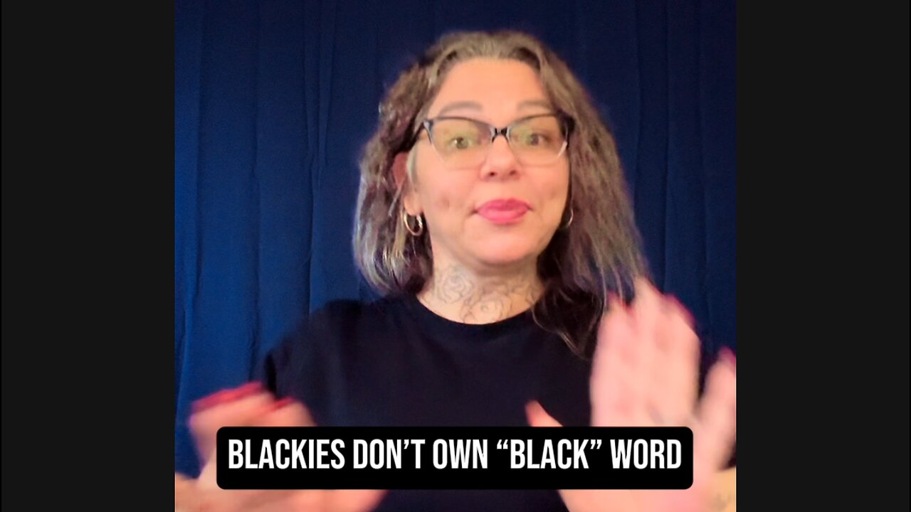 🚨 Blackies Don’t Own “Black” Word 😱 #ASL #deaf #signlanguage
