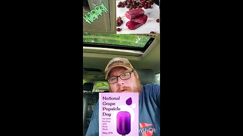 Tuesday Grape Popsicles and fear.