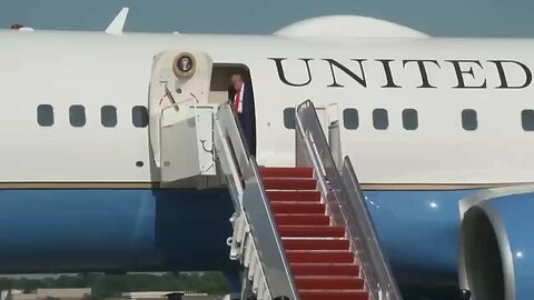 POTUS is wheels down at Joint Base Andrews and on his way back to the White House.🇺🇸
