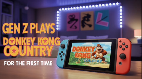GEN Z TAKES ON DONKEY KONG COUNTRY FOR THE FIRST TIME!