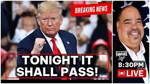 Barry Cunningham update DOES PRESIDENT TRUMP GET THE BIG BILL PASSED TONIGHT? AND MORE NEWS!