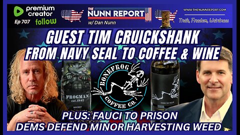 [Ep 707] Tim Cruickshank: From Navy Seal to Coffee Brewer & Winemaker | Fauci to Prison