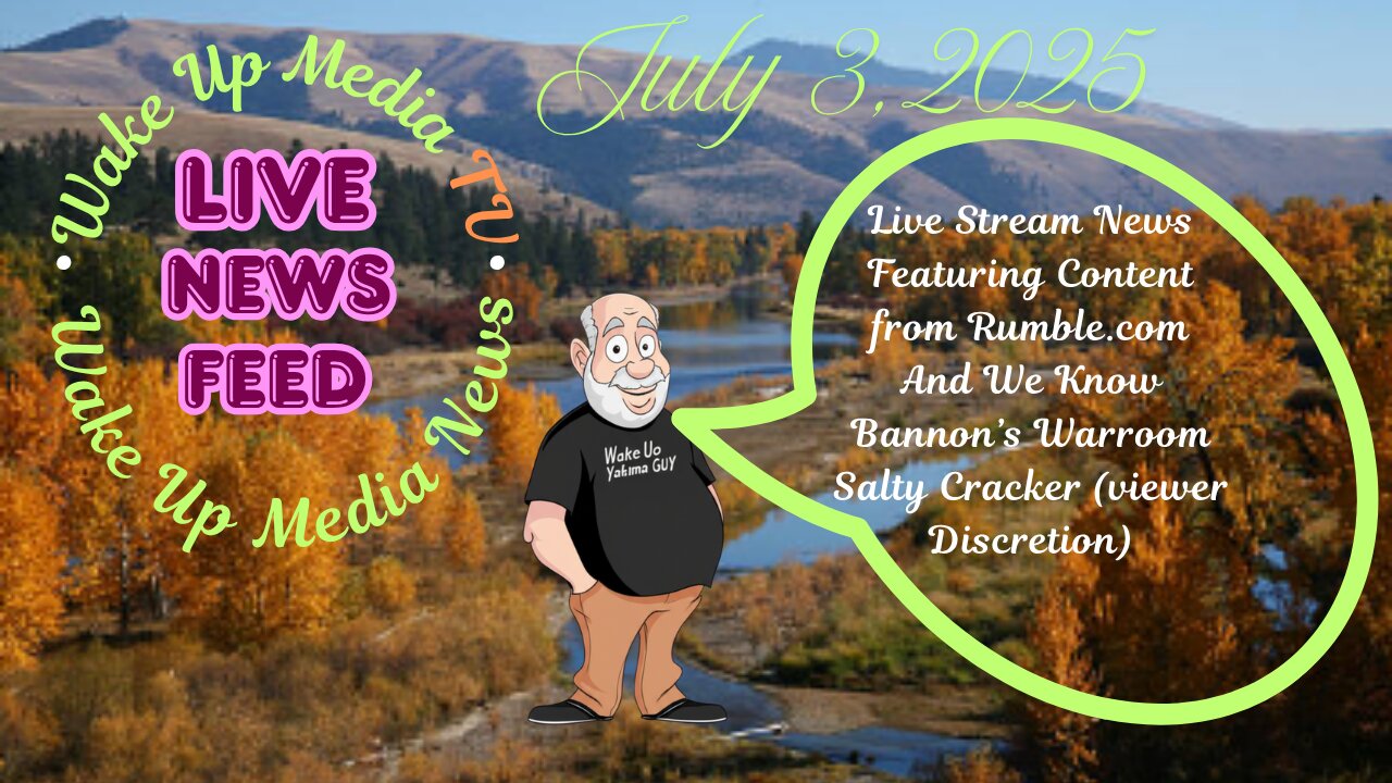 Wake Up Media TV Presents: Live news stream