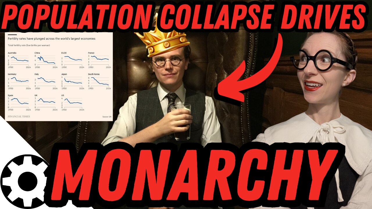 Demographic Collapse Mandates a Transition to Monarchy