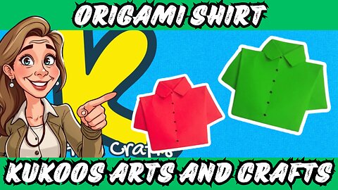 How to Make an Origami Shirt | Easy Paper Folding Tutorial