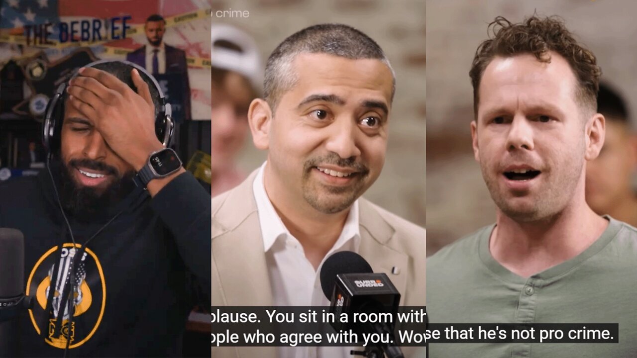 Mehdi Hasan triggers loud and proud "native american" conservative on crime