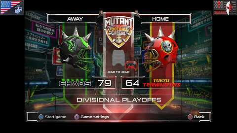 MFL Game Day 2025-2026: [Week #16] (Tokyo Terminators vs. Galaxy Chaos)