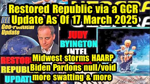 Restored Republic via a GCR. Situation Update Feb 17 ~ Trump Return- Judy Byington. Benjamin Fulford