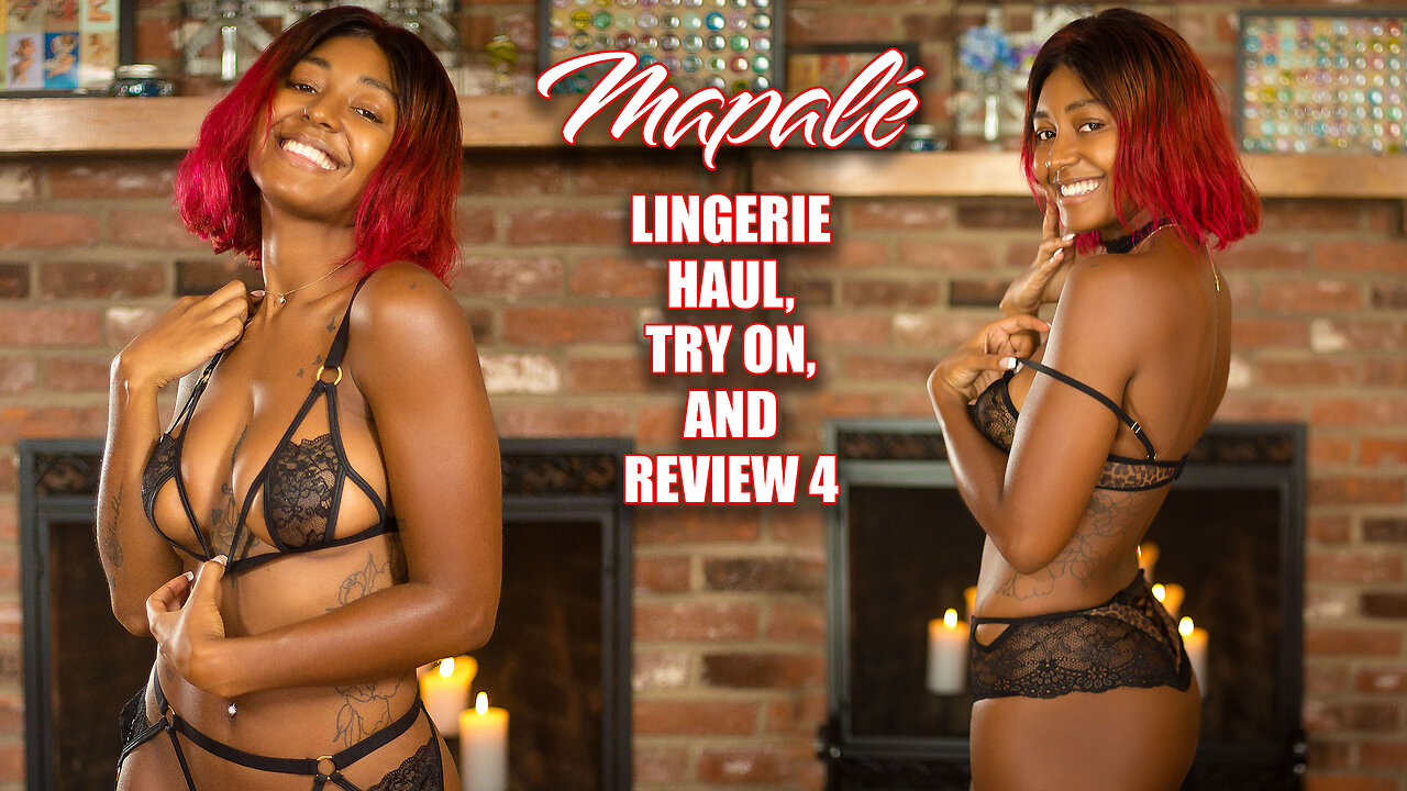 Mapale Lingerie Haul, Try On, and Review 4