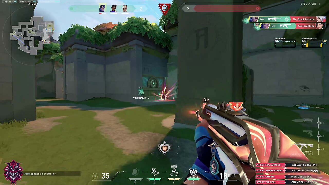 Just an easy win with Yoru in Valorant