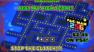 Pac-Man 256 | WARNING! Most Addictive Game EVER!🥠 New High Score w/ basic low, to mid-tier power-ups