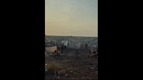 ❗️The situation in one of the refugee camps in Sudan
