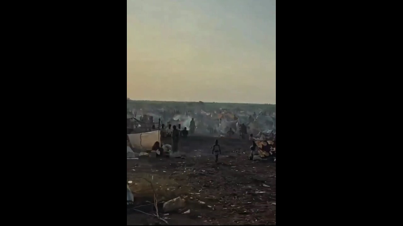 ❗️The situation in one of the refugee camps in Sudan
