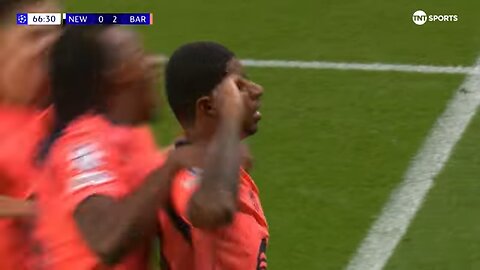Rashford At The Double! | Newcastle 1-2 Barcelona | UEFA Champions League Highlights
