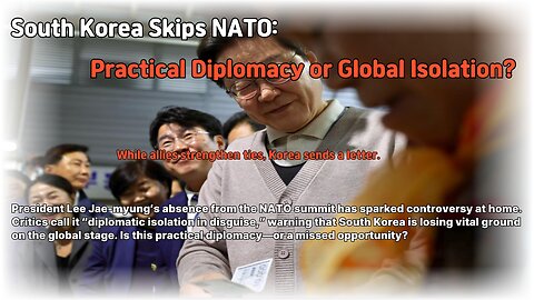 South Korea Skips NATO: Practical Diplomacy or Global Isolation?