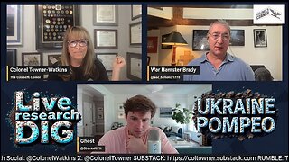 LIVE: Research Dig - Ukraine and Pompeo