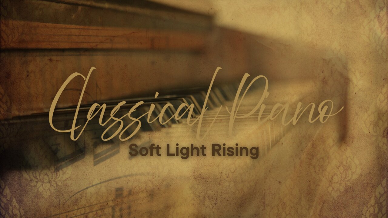 Light Through the Clouds | Calm Piano for Positivity & Focus